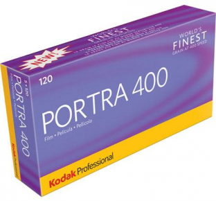 Kodak fotojuosta Portra 400 120 5vnt.