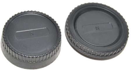 JJC caps Nikon body & lens L-R2