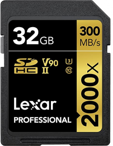 Lexar SDHC 32GB 2000x Professional 