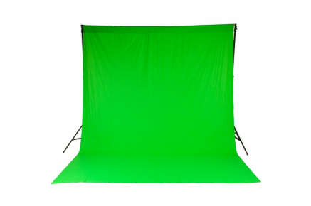 Manfrotto medžiaginis fonas 3x3,5m Green 5781
