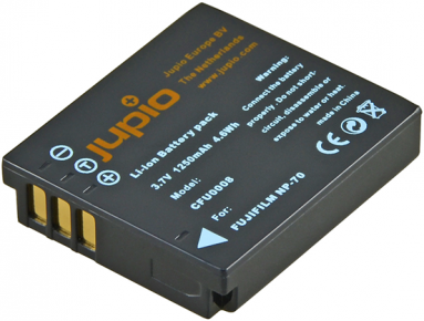 Jupio Li-ion akumuliatorius Fujifilm NP-70 (1250 mAh)