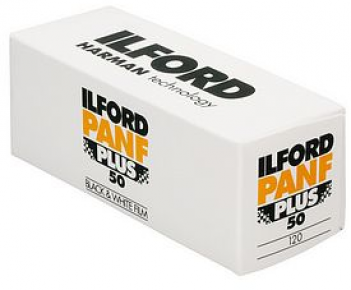Ilford fotojuosta Pan F plus 50 120