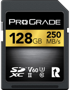 ProGrade Digital SDXC UHS-II V60 Memory Card (128GB)