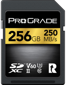 ProGrade Digital SDXC UHS-II V60 Memory Card (256GB)