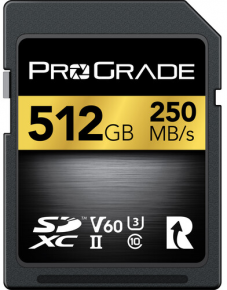 ProGrade Digital SDXC UHS-II V60 Memory Card (512GB)