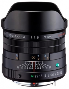 Pentax HD FA 31mm f/1.8 Limited (juodas)