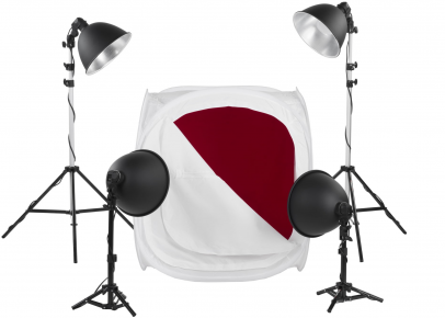 Quadralite Lightbox 4 lamp set LH-40