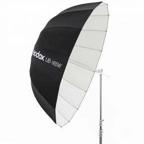 Godox skėtis 165cm parabolinis juodas/sidabrinis
