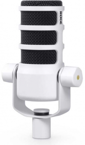 Rode mikrofonas PodMic White