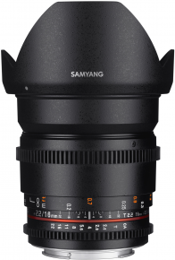 Samyang objektyvas VDSLR 16mm T2.2 ED AS UMC CS II (Sony A)