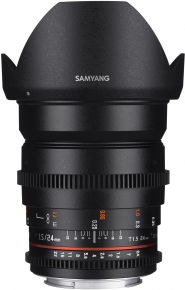 Samyang  VDSLR 24mm T1.5 ED AS IF UMC II (Canon EF)