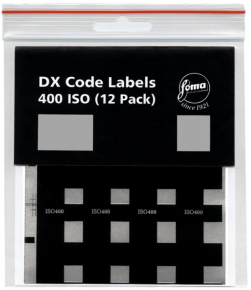 FOMA LABEL DX code, ISO 400 TYPE 135
