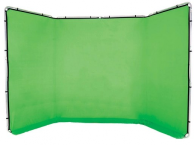 Lastolite panoraminis fonas žalias/Chroma Key Green (4x2,30 m)  