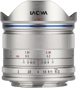 Laowa 7.5mm f/2 Lightweight Silver (MFT)