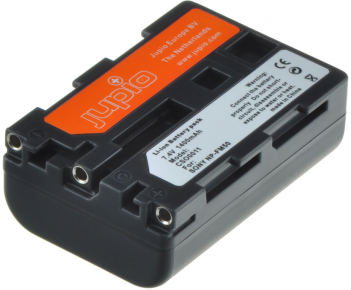 Jupio Li-ion battery Sony NP-FM50/51/NP-QM50/51 (1400 mAh)