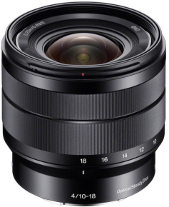 Sony objektyvas E 10-18mm f/4 OSS