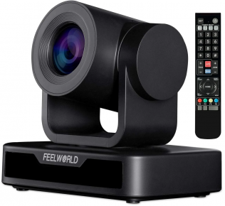 FeelWorld 1080p USB 2.0 PTZ Camera with 10x Optical Zoom