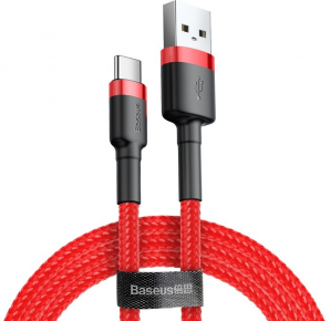 Kabelis USB A kištukas - USB C kištukas , 1.0m QC3.0       