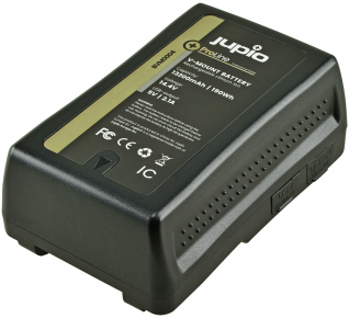 Jupio V-Mount baterija su LED indikatoriumi 14.4v, 13200 mAh (190Wh) (D-Tap/USB 5v DC Output)