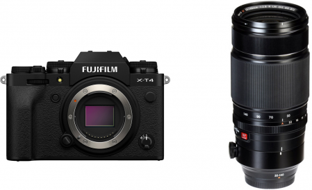 Fujifilm X-T4 + 50-140mm (juodas)