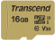 Transcend atm. kort. micro SD 16GB Gold 500S R95/W60  
