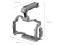 SmallRig 5029 HawkLock Quick Release Cage Kit for Canon EOS R5 Mark II