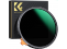 K&F Concept filtras 77mm Black Mist 1/4 +ND2-400 Variable ND 
