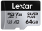 Lexar atm.korta SDXC micro Silver Plus 64GB R205/W150