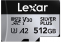 Lexar atm.korta SDXC micro Silver Plus 512GB R205/W150