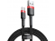 Baseus kabelis USB A kištukas - USB C kištukas, 1.0m QC3.0 raudonas/juodas