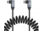 SmallRig 4793 USB-C Angled to USB-C Angled Coiled Data Cable