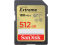 SanDisk atm. korta SD 512GB Extreme Pro 180MB/s V30
