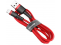 Baseus kabelis USB A kištukas - Lightning kištukas, 0.5m QC3.0 raudonas/juodas