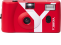 YASHICA MF-1 daugkartinis fotoaparatas Snapshot Art Camera (Red)