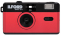 Ilford daugkartinis juostinis fotoaparatas Sprite 35-II Black&red