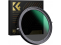 K&F Concept filtras 58mm XB42 Nano-X CPL Variable/Fader NDX