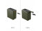 SmallRig 4577 Camera Battery USB-C Rechargeable NP-F970 Green    