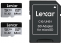 Lexar atm.korta SDXC micro Silver Plus 64GB R205/W150 - 2 pak. 