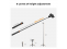 K&F Concept trikojis 175cm Selfie Stick Tripod with Detachable Remote Control KF09.143