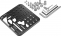 SmallRig 3184 Screw & Hex Key Storage Plate