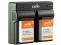 Jupio kit: 2x LP-E17 1100mAh + USB Dual Charger (Canon)