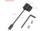 SmallRig 3021 Micro HDMI Male to Full HDMI Female Adpt Cable Ultra Slim 4K (D to A)
