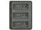 Jupio kit: 2x DJI Osmo Action 3/4/5 + Compact Triple USB Charger