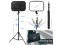 NEEWER rinkinys RGB168, 2× RGB168 LED light, 2×200 cm stand, bag