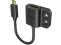 SmallRig 3021 Micro HDMI Male to Full HDMI Female Adpt Cable Ultra Slim 4K (D to A)
