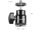 SmallRig 2059 rutulinės galvos 1/4