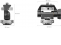 SmallRig 2905 Swivel and Tilt Adjustable Monitor Mount Cold