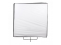 Powerlux atspindinti panelė su rėmu 4-in-1 120x120 cm