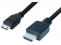 Kabelis HDMI-mini HDMI 19pol kištukai 1.5m (HDMI 1.3)