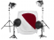 Quadralite Lightbox 4 lamp set LH-40